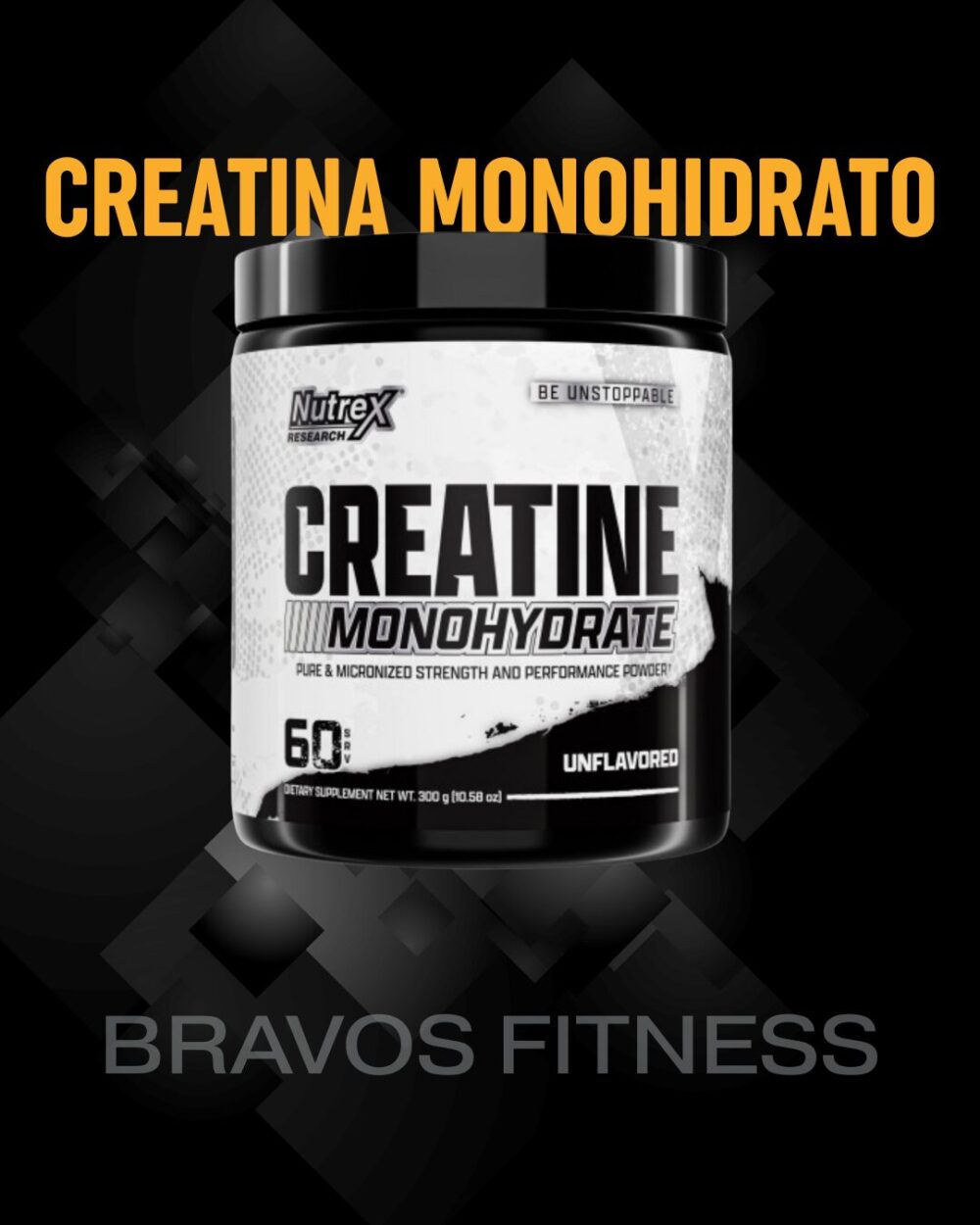 CREATINA MONOHIDRATO  NUTREX 300 GR
