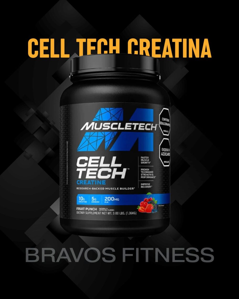 CELLTECH  3 LIBRAS MUSCLETECH