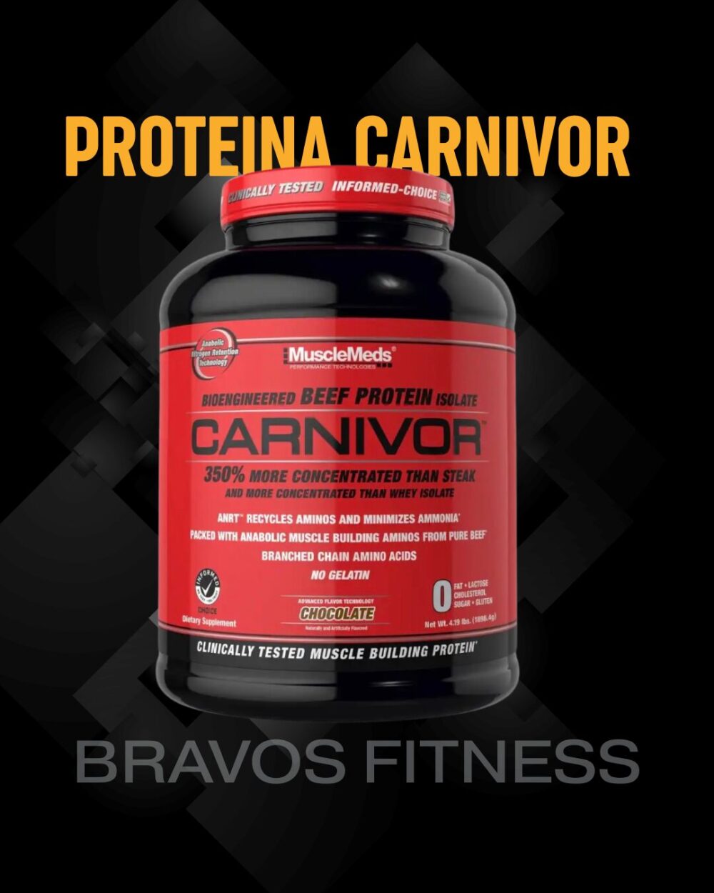 CARNIVOR 4 LIBRAS MUSCLEMEDS