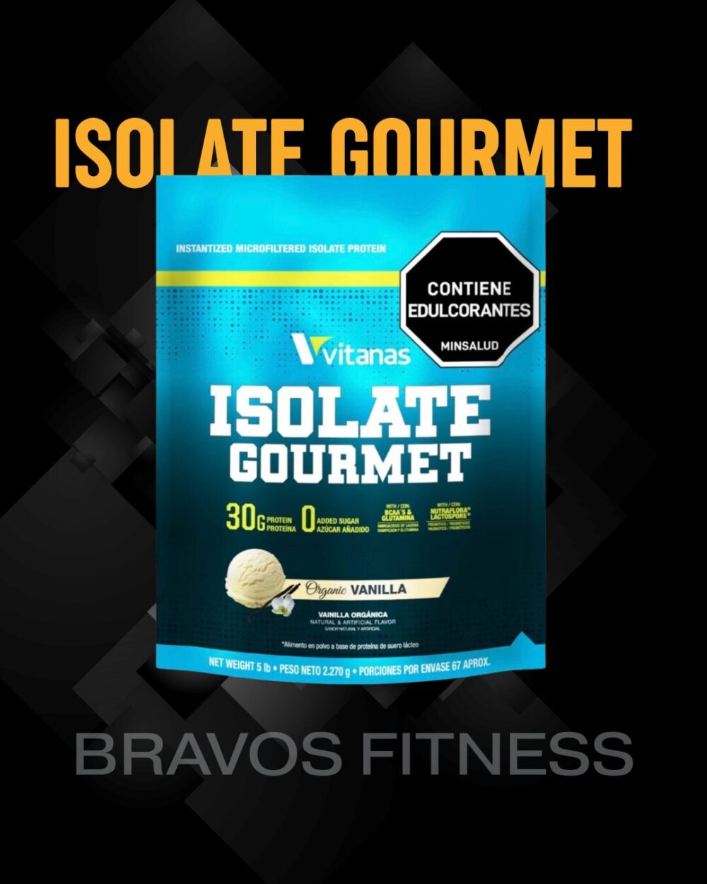 ISOLATE GOURMET 5 LIBRAS VITANAS