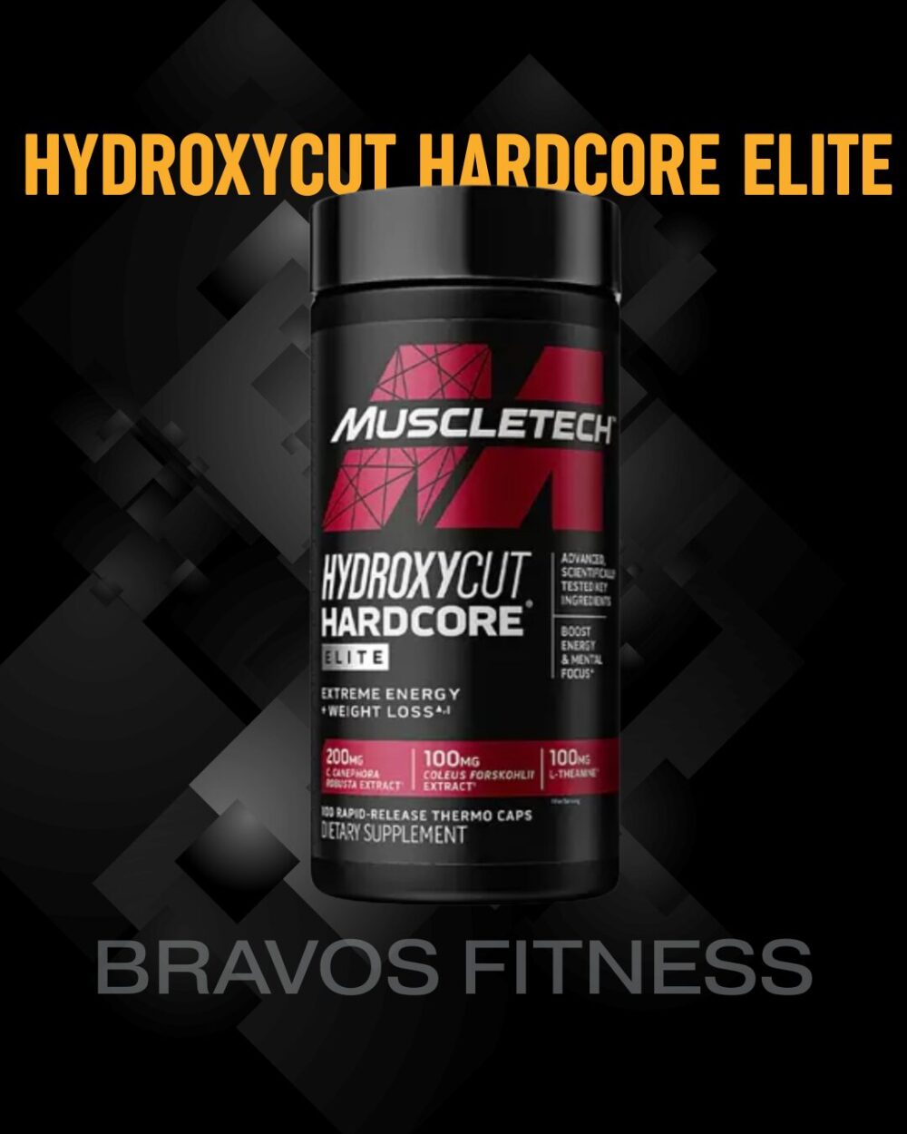 HYDROXYCUT HARDCORE ELITE MUSCLETECH