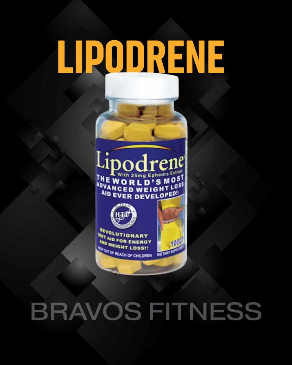 LIPODRENE AMARILLO 90 PASTILLAS HTP