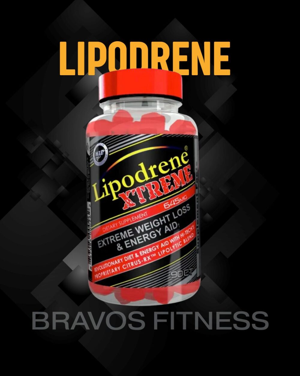 LIPODRENE ROJO XTREME 90 PASTILLAS HTP