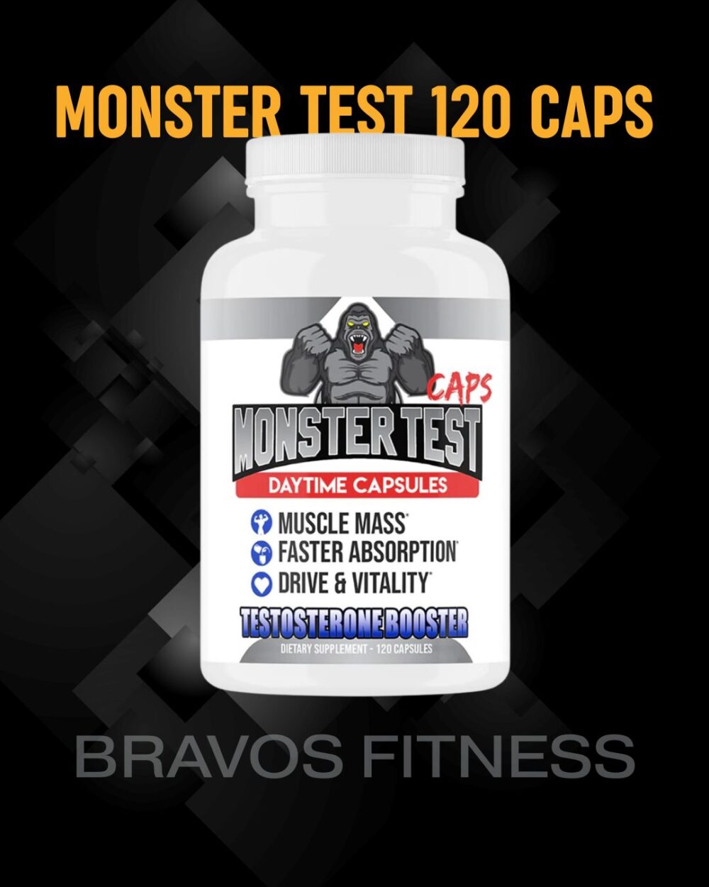 MONSTER TEST 120 CAPS