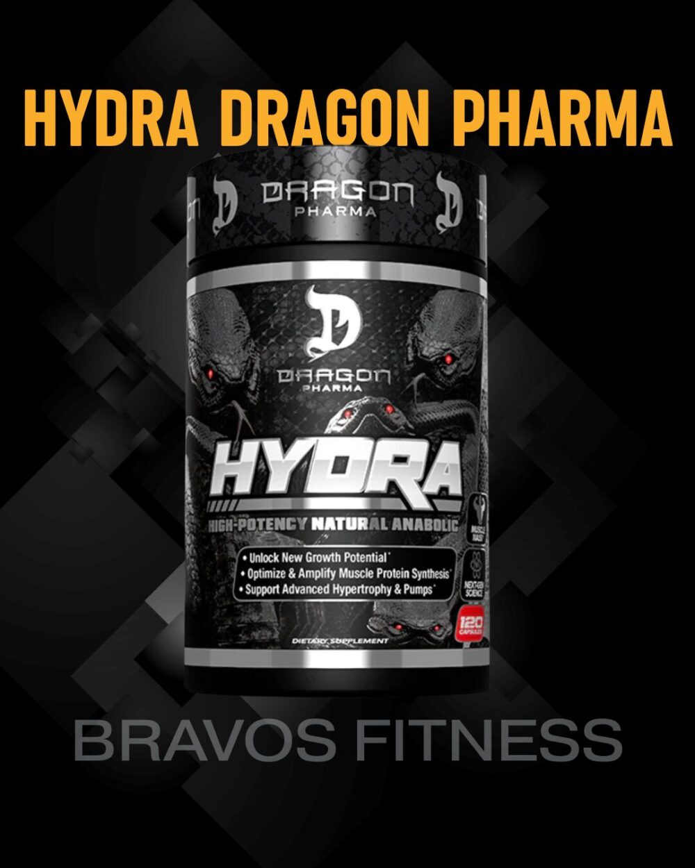 HYDRA 120 CAPS DRAGON PHARMA