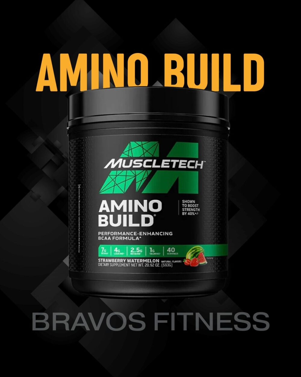 AMINO BUILD MUSCLETECH 40 SERV