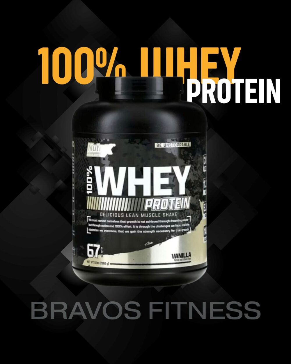 100% WHEY PROTEIN NUTREX 5 LIBRAS