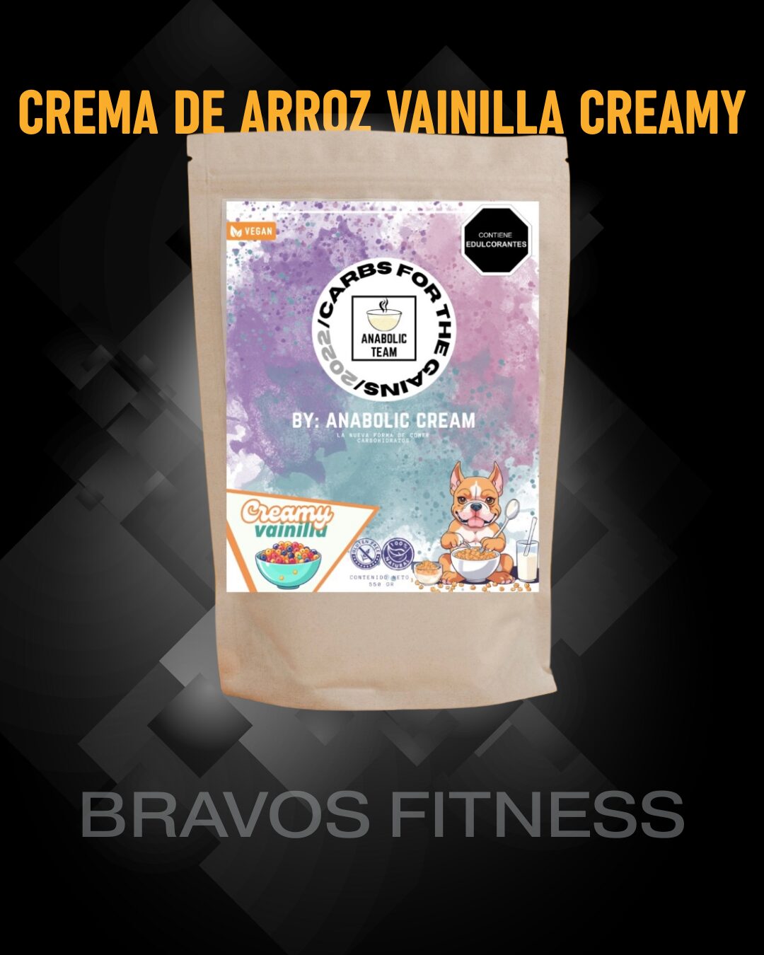 CREMA DE ARROZ VAINILLA CREAMY