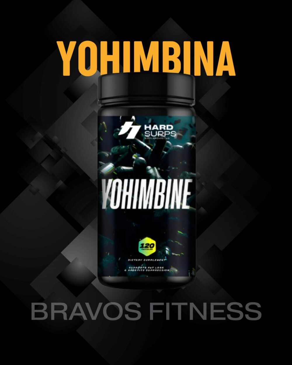 YOHIMBINA 120 CAPS HARD SUPPS