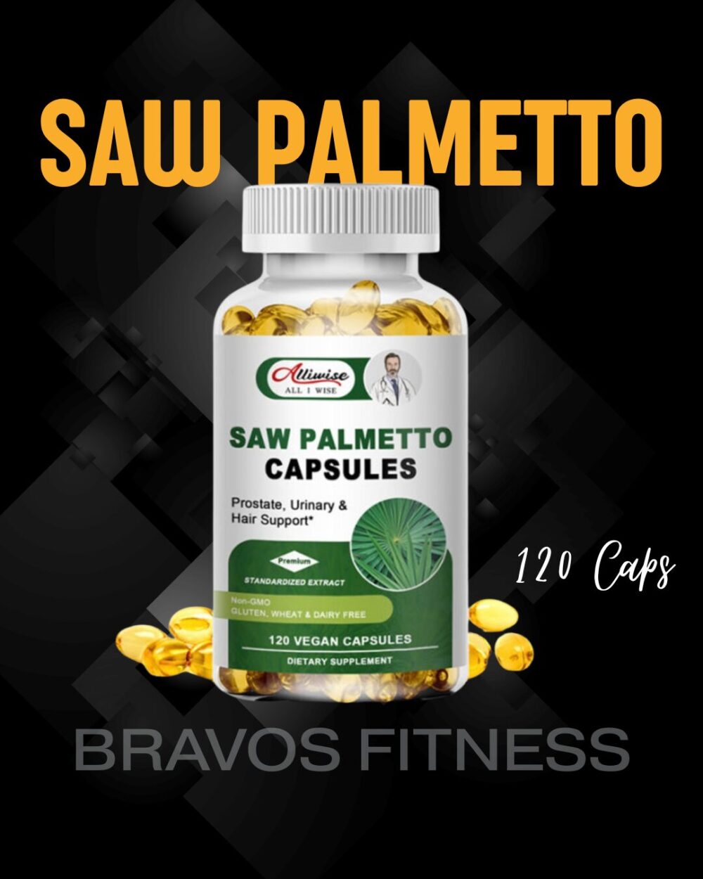 SAW PALMETTO ALLIWISE 120 SOFTGELS
